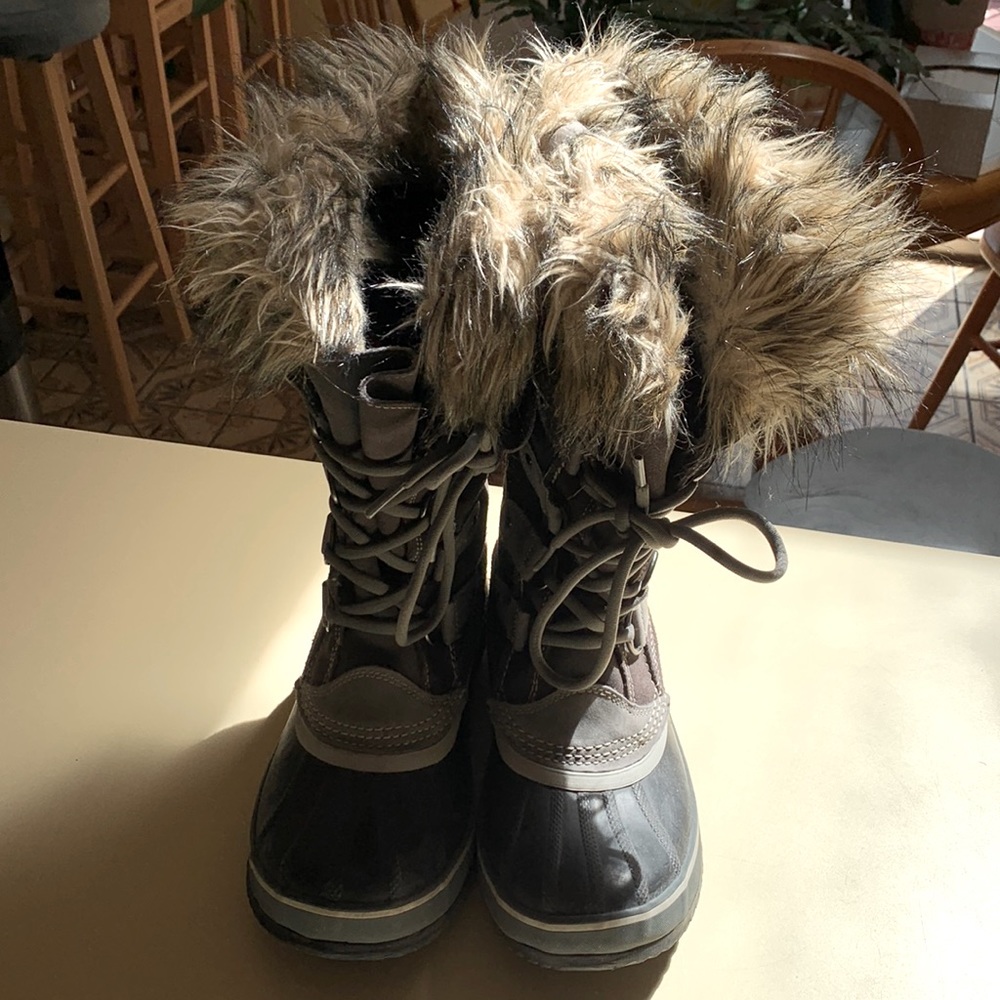 Sorel women’s Joan of Arctic boots.